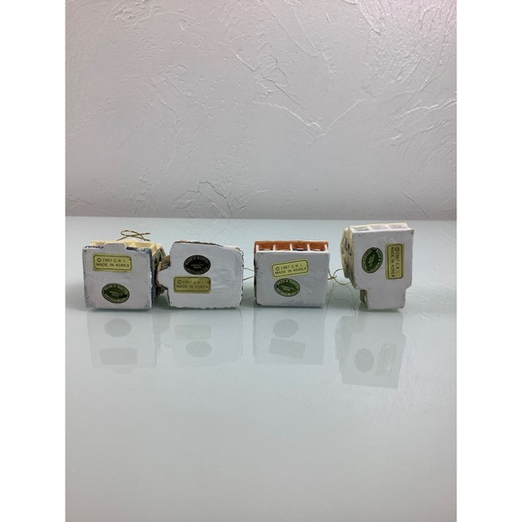 VTG Reed & Barton Yarmouth Maine Villages Cottages houses ornaments lot EUC - Picture 6 of 12